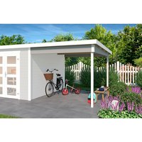 LASITA MAJA Anbau »Zambezi 3«, für Gartenhäuser, BxL: 250 x 300 cm, Fichtenholz – grau | Fichte | 7,2 m² LASITA MAJA Anbau »Zambezi 3«, für Gartenhäuser, BxL: 250 x 300 cm, Fichtenholz – grau | Fichte | 7,2 m²