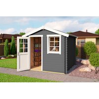 LASITA MAJA Gartenhaus »Wels 2«, Holz, BxHxT: 263,7 x 233,7 x 250 cm (Außenmaße inkl. Dachüberstand) - grau | Fichte | 5,04 m² LASITA MAJA Gartenhaus »Wels 2«, Holz, BxHxT: 263,7 x 233,7 x 250 cm (Außenmaße inkl. Dachüberstand) - grau | Fichte | 5,04 m²