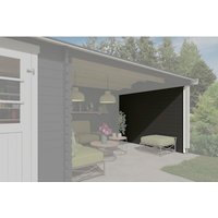 LASITA MAJA Seitenwand, für Gartenhäuser, BxL: 295 x 182,4 cm, Fichtenholz – grau | Fichte LASITA MAJA Seitenwand, für Gartenhäuser, BxL: 295 x 182,4 cm, Fichtenholz – grau | Fichte