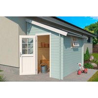 LASITA MAJA Gartenhaus »Jura 2«, Holz, BxHxT: 214,6 x 267.9 x 295 cm (Außenmaße) – gruen LASITA MAJA Gartenhaus »Jura 2«, Holz, BxHxT: 214,6 x 267.9 x 295 cm (Außenmaße) – gruen