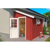 LASITA MAJA Gartenhaus »Jura 2«, Holz, BxHxT: 214,6 x 267,9 x 295 cm (Außenmaße inkl. Dachüberstand) - rot | Fichte | 4,7 m² LASITA MAJA Gartenhaus »Jura 2«, Holz, BxHxT: 214,6 x 267,9 x 295 cm (Außenmaße inkl. Dachüberstand) - rot | Fichte | 4,7 m²