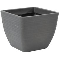 SIENA GARDEN Pflanzgefäß »Triest«, Kunststoff, witterungsbeständig – grau SIENA GARDEN Pflanzgefäß »Triest«, Kunststoff, witterungsbeständig – grau