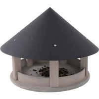 SIENA GARDEN Vogelhaus »Dubai«, Kiefernholz, grau/anthrazit SIENA GARDEN Vogelhaus »Dubai«, Kiefernholz, grau/anthrazit