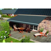 SPETTMANN Halbkassettenmarkise »Sky Fix«, Textil/Aluminium/Stahl, Manuell – silberfarben SPETTMANN Halbkassettenmarkise »Sky Fix«, Textil/Aluminium/Stahl, Manuell – silberfarben