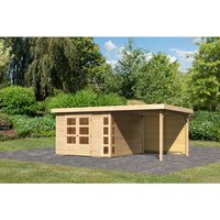 KARIBU Gartenhaus »Kerko 6«, Holz, BxHxT: 302 x 2160 x 306 cm (Außenmaße inkl. Dachüberstand) – braun KARIBU Gartenhaus »Kerko 6«, Holz, BxHxT: 302 x 2160 x 306 cm (Außenmaße inkl. Dachüberstand) – braun