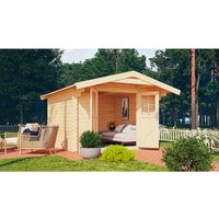 KARIBU Gartenhaus »Rentrup 5«, Holz, BxHxT: 297 x 2350 x 297 cm (Außenmaße) – beige KARIBU Gartenhaus »Rentrup 5«, Holz, BxHxT: 297 x 2350 x 297 cm (Außenmaße) – beige