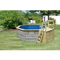 KARIBU Pool, grau, 11600 l KARIBU Pool, grau, 11600 l