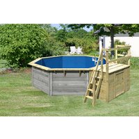 KARIBU Pool, grau, 15950 l KARIBU Pool, grau, 15950 l