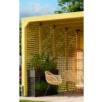 KARIBU Lamellenwand »Cubus«, Fichtenholz, BxH: 295 x 223 cm – beige KARIBU Lamellenwand »Cubus«, Fichtenholz, BxH: 295 x 223 cm – beige