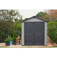 Ondis24 Ferienhaus »Oakland 757«, Kunststoff, BxHxT: 229 x 242 x 224 cm (Außenmaße inkl. Dachüberstand) – beige | Fichte | 4,5 m² Ondis24 Ferienhaus »Oakland 757«, Kunststoff, BxHxT: 229 x 242 x 224 cm (Außenmaße inkl. Dachüberstand) – beige | Fichte | 4,5 m²