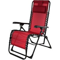 Ondis24 Gartenliege »Relax«, BxH: 84 x 65 cm, Kunststoff – rot Ondis24 Gartenliege »Relax«, BxH: 84 x 65 cm, Kunststoff – rot