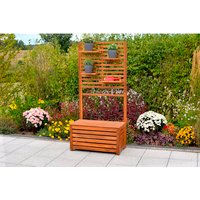 MERXX Kissenbox, mit Sichtschutz, BxHxT: 80,5 x 170 x 44 cm, Akazie – braun Rabatt: 18 % MERXX Kissenbox, mit Sichtschutz, BxHxT: 80,5 x 170 x 44 cm, Akazie – braun Rabatt: 18 %