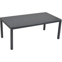 MERXX Gartentisch, BxHxT: 100 x 75,5 x 190 cm, Aluminium – grau MERXX Gartentisch, BxHxT: 100 x 75,5 x 190 cm, Aluminium – grau