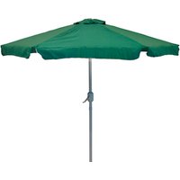 MERXX Sonnenschirm, ØxH: 270 x 219 cm, Polyester/Aluminium, grün – gruen MERXX Sonnenschirm, ØxH: 270 x 219 cm, Polyester/Aluminium, grün – gruen