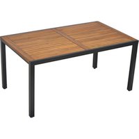 MERXX Gartentisch »Tilos«, BxHxT: 90 x 74 x 150 cm, Aluminium/Akazie – braun Rabatt: 18 % MERXX Gartentisch »Tilos«, BxHxT: 90 x 74 x 150 cm, Aluminium/Akazie – braun Rabatt: 18 %