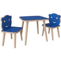 VCM Tisch-Set »LiLuLa«, BxHxL: 110 x 52 x 50 cm – blau VCM Tisch-Set »LiLuLa«, BxHxL: 110 x 52 x 50 cm – blau