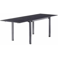 Sieger EXCLUSIV Ausziehtisch, BxHxL: 80 x 74 x 120 cm, Tischplatte: Vivodur – grau Sieger EXCLUSIV Ausziehtisch, BxHxL: 80 x 74 x 120 cm, Tischplatte: Vivodur – grau