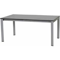 Sieger EXCLUSIV Ausziehtisch, BxHxL: 95 x 75 x 165 cm, Tischplatte: Vivodur – silberfarben Sieger EXCLUSIV Ausziehtisch, BxHxL: 95 x 75 x 165 cm, Tischplatte: Vivodur – silberfarben