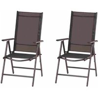 GARDAMO Gartenmöbelset »Saturn«, Metall, 2-teilig – grau GARDAMO Gartenmöbelset »Saturn«, Metall, 2-teilig – grau