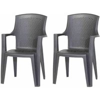 PROGARDEN Stapelsessel »Eden«, Kunststoff, 2-teilig – grau Rabatt: 25 % PROGARDEN Stapelsessel »Eden«, Kunststoff, 2-teilig – grau Rabatt: 25 %