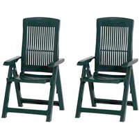 PROGARDEN Gartenmöbelset »Tampa«, Kunststoff, 2-teilig – gruen PROGARDEN Gartenmöbelset »Tampa«, Kunststoff, 2-teilig – gruen