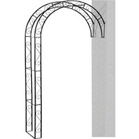 SIENA GARDEN Rosenbogen »Cambridge«, B x T x H: x 38 x 61 cm, Metall – schwarz Rabatt: 20 % SIENA GARDEN Rosenbogen »Cambridge«, B x T x H: x 38 x 61 cm, Metall – schwarz Rabatt: 20 %