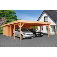 Geräteraum »Berlin XL«, BxT: 556 x 356 cm, geeignet für: Carport – beige Geräteraum »Berlin XL«, BxT: 556 x 356 cm, geeignet für: Carport – beige