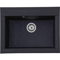 RESPEKTA Spüle, BxHxL: 66 x 21 x 50 cm, Mineralite – grau – Rabatt: 33 % RESPEKTA Spüle, BxHxL: 66 x 21 x 50 cm, Mineralite – grau – Rabatt: 33 %