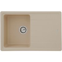 RESPEKTA Spüle, BxHxL: 78 x 18,5 x 50 cm, Granit – schwarz – Rabatt: 33 % RESPEKTA Spüle, BxHxL: 78 x 18,5 x 50 cm, Granit – schwarz – Rabatt: 33 %