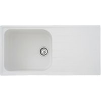 RESPEKTA Spüle, BxHxL: 100 x 22,5 x 50 cm, Granit – schwarz – Rabatt: 33 % RESPEKTA Spüle, BxHxL: 100 x 22,5 x 50 cm, Granit – schwarz – Rabatt: 33 %