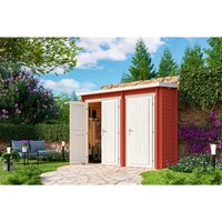 LASITA MAJA Gartenhaus »Bari«, Holz, BxHxT: 280 x 233.7 x 135 cm (Außenmaße) – rot LASITA MAJA Gartenhaus »Bari«, Holz, BxHxT: 280 x 233.7 x 135 cm (Außenmaße) – rot