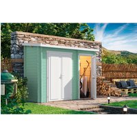 LASITA MAJA Gartenhaus »Bari«, Holz, BxHxT: 320 x 233.7 x 135 cm (Außenmaße) – gruen LASITA MAJA Gartenhaus »Bari«, Holz, BxHxT: 320 x 233.7 x 135 cm (Außenmaße) – gruen