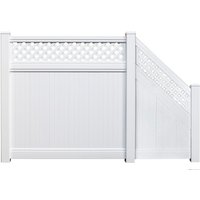 elephant® Sichtschutzzaun »Country Line«, BxH: 303 x 180 cm, Kunststoff/Stahl – weiss elephant® Sichtschutzzaun »Country Line«, BxH: 303 x 180 cm, Kunststoff/Stahl – weiss