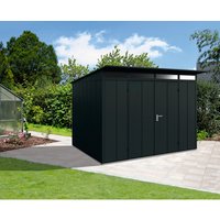 WOLFF FINNHAUS Seitenwand »Fascinato«, Metall, schwarz, für Gartenhäuser WOLFF FINNHAUS Seitenwand »Fascinato«, Metall, schwarz, für Gartenhäuser