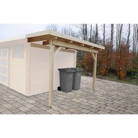 WOLFF FINNHAUS Seitendach, Fichtenholz, naturbelassen, für Gartenhäuser – braun | Fichte WOLFF FINNHAUS Seitendach, Fichtenholz, naturbelassen, für Gartenhäuser – braun | Fichte