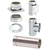 Tecnovis Außenwandkamin-Grundset »Zitec-Eco«, Ø180 mm – silberfarben (Rabatt: 21 %) Tecnovis Außenwandkamin-Grundset »Zitec-Eco«, Ø180 mm – silberfarben (Rabatt: 21 %)