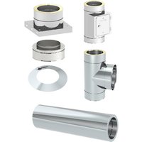 Tecnovis Außenwandkamin-Grundset »Zitec-Eco«, Ø130 mm – silberfarben (Rabatt: 21 %) Tecnovis Außenwandkamin-Grundset »Zitec-Eco«, Ø130 mm – silberfarben (Rabatt: 21 %)