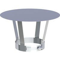 Tecnovis Regenhaube »Zitec-San«, Ø130 mm – silberfarben (Rabatt: 21 %) Tecnovis Regenhaube »Zitec-San«, Ø130 mm – silberfarben (Rabatt: 21 %)