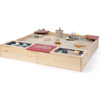 MUDDY BUDDY Sandkasten »Beach Rebel«, Ab 3 Jahren, Zypressenholz – beige | rosa (Rabatt: 11 %) MUDDY BUDDY Sandkasten »Beach Rebel«, Ab 3 Jahren, Zypressenholz – beige | rosa (Rabatt: 11 %)