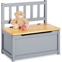 Pinolino Truhenbank, BxHxL: 57 x 55 x 31 cm, grau/natur (Rabatt: 34 %) Pinolino Truhenbank, BxHxL: 57 x 55 x 31 cm, grau/natur (Rabatt: 34 %)