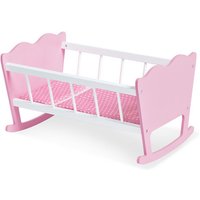 Pinolino Puppenwiege »Jasmin«, BxHxL: 33 x 29 x 50 cm, MDF (Rabatt: 60 %) Pinolino Puppenwiege »Jasmin«, BxHxL: 33 x 29 x 50 cm, MDF (Rabatt: 60 %)