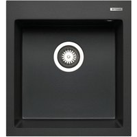 Pyramis Einbauspüle »Istros«, Granit, BxHxL: 46 x 50 cm – schwarz – Rabatt: 20 % Pyramis Einbauspüle »Istros«, Granit, BxHxL: 46 x 50 cm – schwarz – Rabatt: 20 %