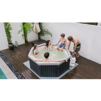 Gardwell Whirlpool, BxHxL: 193 x 73 x 193 cm, schwarz, 6 Sitzplätze Rabatt: 18 % Gardwell Whirlpool, BxHxL: 193 x 73 x 193 cm, schwarz, 6 Sitzplätze Rabatt: 18 %
