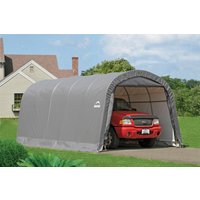 SHELTERLOGIC Zeltgarage, 22,57 m2, grau – grau | beige SHELTERLOGIC Zeltgarage, 22,57 m2, grau – grau | beige