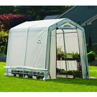 SHELTERLOGIC Folien-Gewächshaus, B x H x L: 180 x 200 x 240 cm, weiß – weiss SHELTERLOGIC Folien-Gewächshaus, B x H x L: 180 x 200 x 240 cm, weiß – weiss