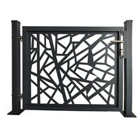 Einzeltor »Amsterdam«, Aluminium, BxH: 120 x 110 cm – schwarz Rabatt: 25 % Einzeltor »Amsterdam«, Aluminium, BxH: 120 x 110 cm – schwarz Rabatt: 25 %