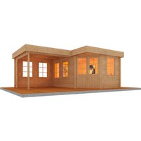 WOLFF FINNHAUS Gartenhaus »Guda 5643 40« (RABATT 10%) – 27.48 qm | Restposten 10% Rabatt WOLFF FINNHAUS Gartenhaus »Guda 5643 40« (RABATT 10%) – 27.48 qm | Restposten 10% Rabatt