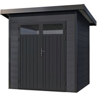 WOLFF FINNHAUS Gartenhaus »Vitale 2020«, Kunststoff, BxHxT: 222 x 222 x 220 cm (Außenmaße) – grau WOLFF FINNHAUS Gartenhaus »Vitale 2020«, Kunststoff, BxHxT: 222 x 222 x 220 cm (Außenmaße) – grau