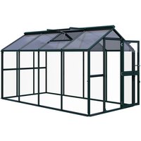 KGT Gewächshaus »Galant«, BxLxH: 2,16 x 4,08 x 2,38 m, 8,81 m², abschließbar – gruen Rabatt: 20 % KGT Gewächshaus »Galant«, BxLxH: 2,16 x 4,08 x 2,38 m, 8,81 m², abschließbar – gruen Rabatt: 20 %