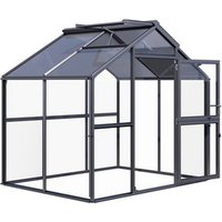 KGT Gewächshaus »Novum«, 5,68 m², grau KGT Gewächshaus »Novum«, 5,68 m², grau